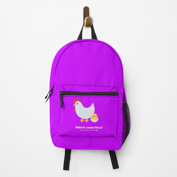 Item preview, Which Came First Backpack Grape Soda designed and sold by WhatCameFirst.