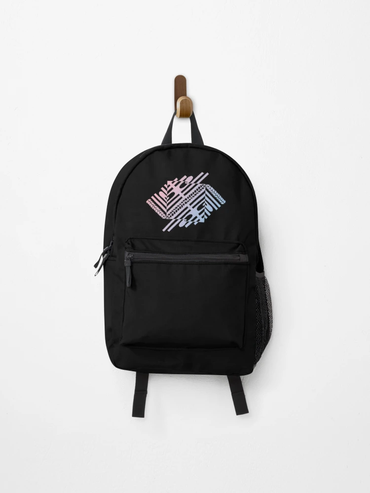 Thumbnail 1 of 3, Backpack, Abstract crystals designed and sold by warfoo.