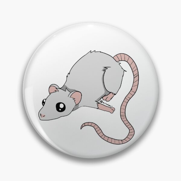 Item preview, A Little Rattie - White designed and sold by tearsforlu.