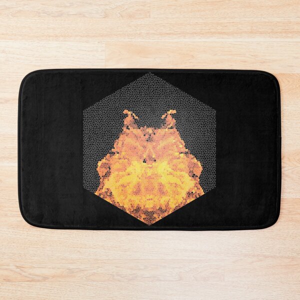 Item preview, Fire hexagon abstract - Fire sign - The Five Elements Abstract  Symbol designed and sold by thewishdesigns.