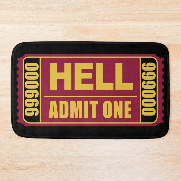 Item preview, Ticket to Hell designed and sold by emwing14.