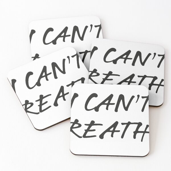 Item preview, I CAN'T BREATHE, BLACK LIVES MATTER designed and sold by elanzstore.