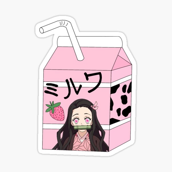 Nezuko Milch Sticker