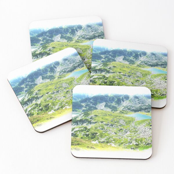 Item preview, Beautiful Bright Seven Rila Lakes Bulgarian Photo designed and sold by LuckyKermit.
