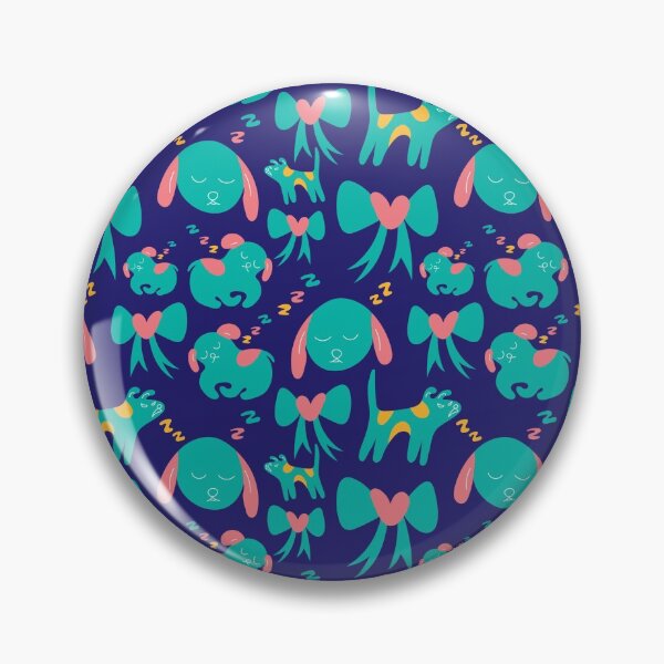 Item preview, Cute sleeping puppies, puppy pattern, doggy motif - Dark Blue designed and sold by PattyTheGecko.