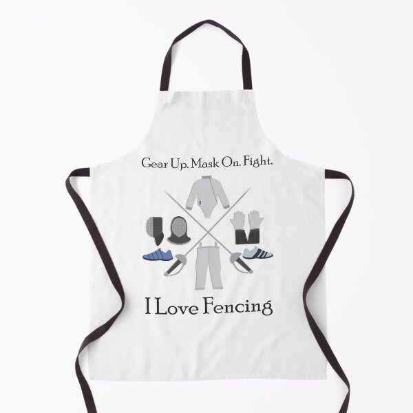 Item preview, Gear Up. Mask On. Fight. I Love Fencing designed and sold by 4AllTimes.