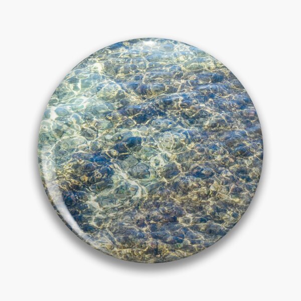 Item preview, Glossy Mediterranean Silk - Sophisticated See Through Patterns at Sea designed and sold by Georgia Mizuleva.
