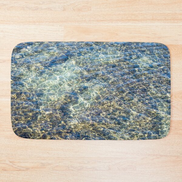 Item preview, Glossy Mediterranean Silk - Sophisticated See Through Patterns at Sea designed and sold by Georgia Mizuleva.