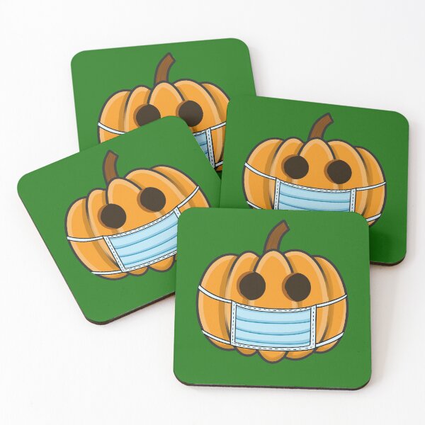Item preview, Halloween Pumpkin face mask designed and sold by DesignsBySaxton.