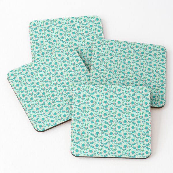 Item preview, Cute sleeping puppies, puppy pattern, doggy motif - Vintage Light Green designed and sold by PattyTheGecko.