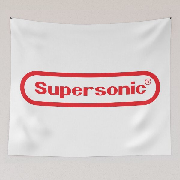 Item preview, Oasis // Supersonic (Nintendo Style) designed and sold by Sound-Tees.