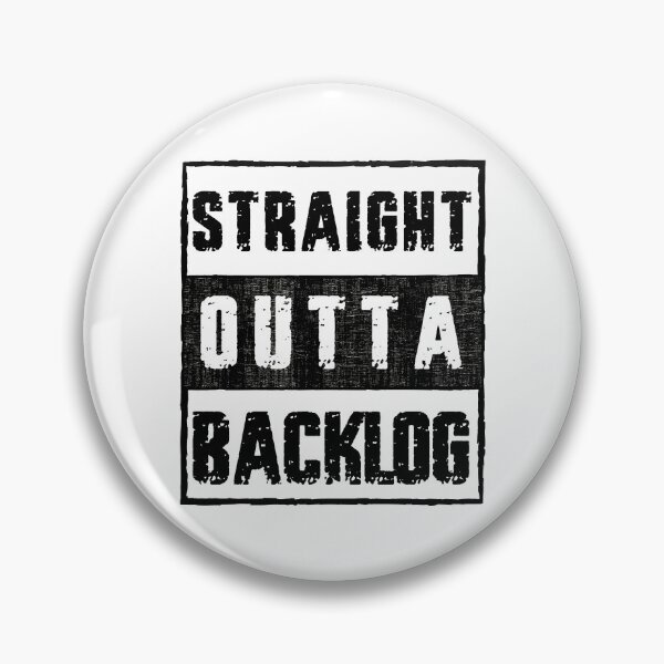 Item preview, Straight Outta Backlog designed and sold by The Little Wood Cottage.