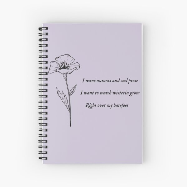 Item preview, I want auroras and sad prose designed and sold by wisteriaroads.