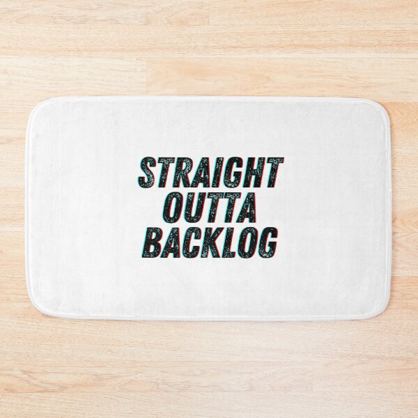 Item preview, Straight Outta Backlog designed and sold by The Little Wood Cottage.