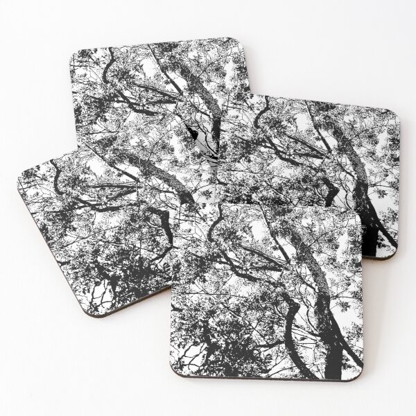 Item preview, Black and white tree texture  designed and sold by TobyDesignStore.