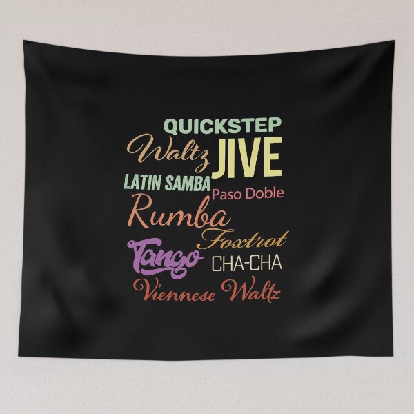 Item preview, Ballroom Dancing Words designed and sold by kudostees.