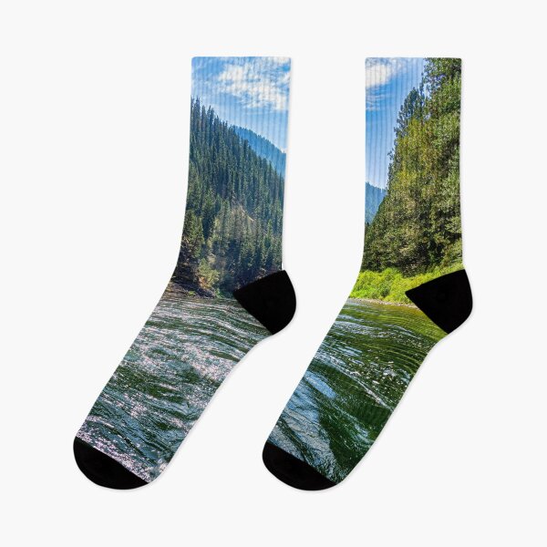 Item preview, Rafting Down the Blackfoot River - MT designed and sold by Kathy Weaver.