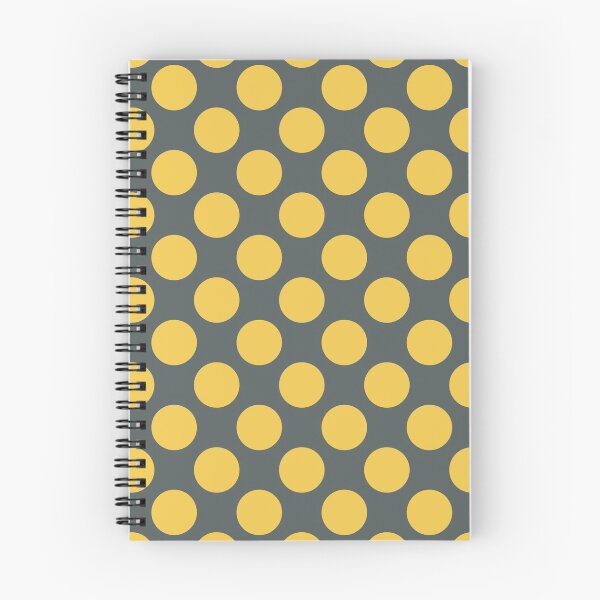 Item preview, Minimalistic polka dots pattern, vintage yellow polka dot pattern, dotted aesthetic, vintage pattern - Vintage Grey designed and sold by PattyTheGecko.