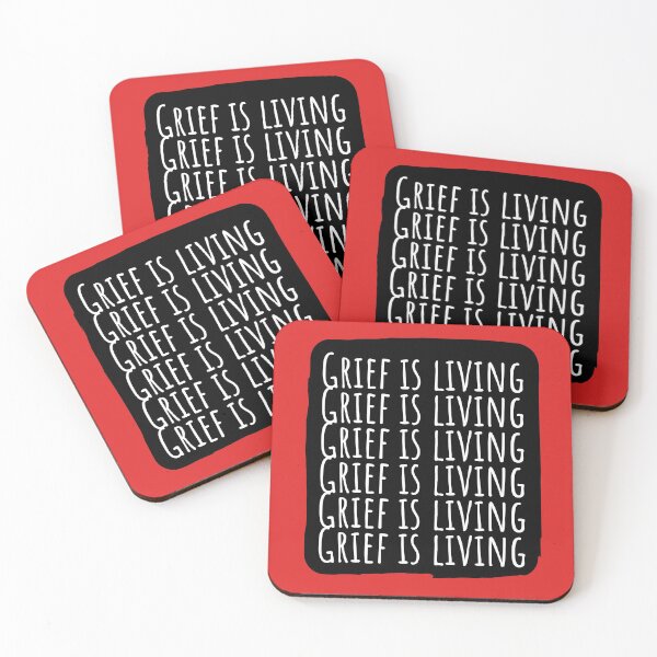 Item preview, Grief is living designed and sold by HeffDesigns.