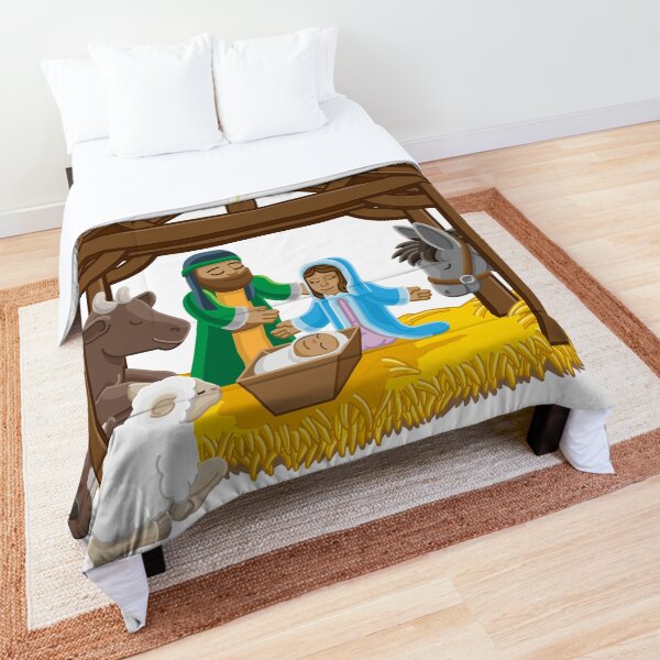 Nativity Scene - Christmas Comforter
