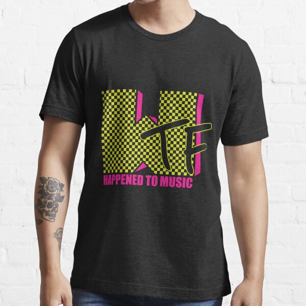 Flourescent WTF Happened Essential T-Shirt
