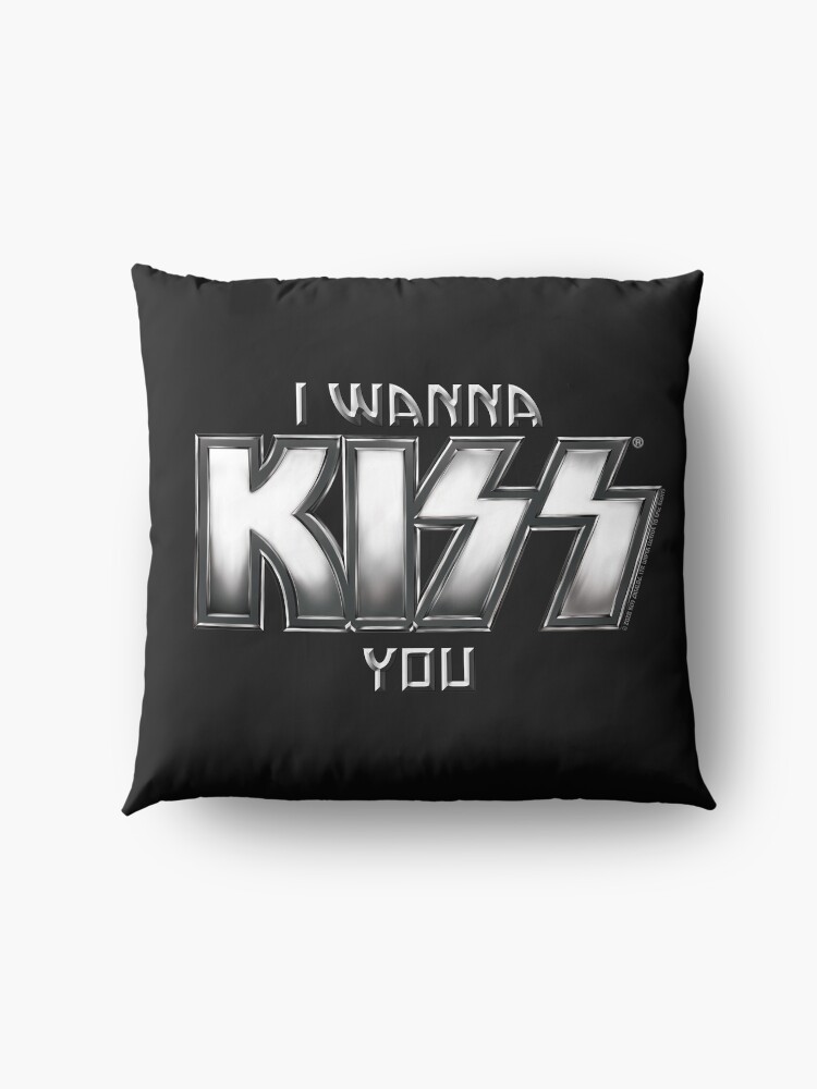 Alternate view of I wanna KISS you Floor Pillow