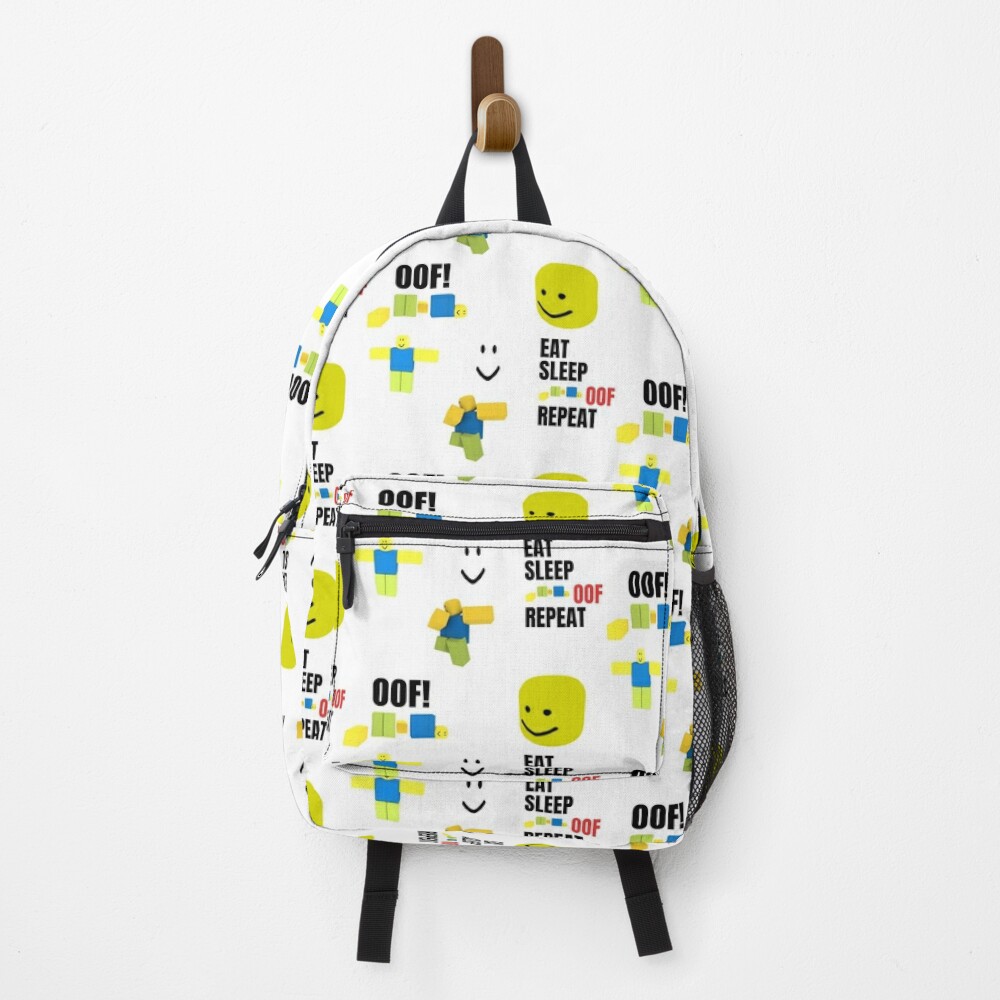 Roblox Oof Noobs Memes Sticker Pack Backpack By Smoothnoob Redbubble - roblox cool boy backpacks redbubble