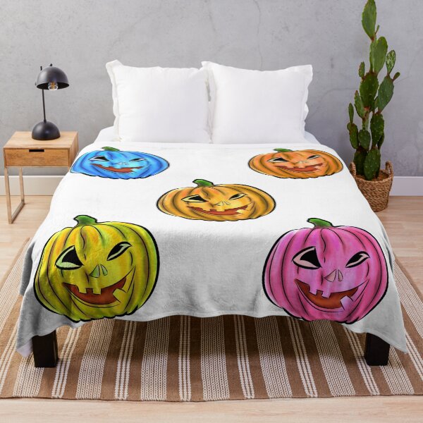 Item preview, Halloween Pumpkin Sticker Packs Spooky Colorful designed and sold by laurasgallery.