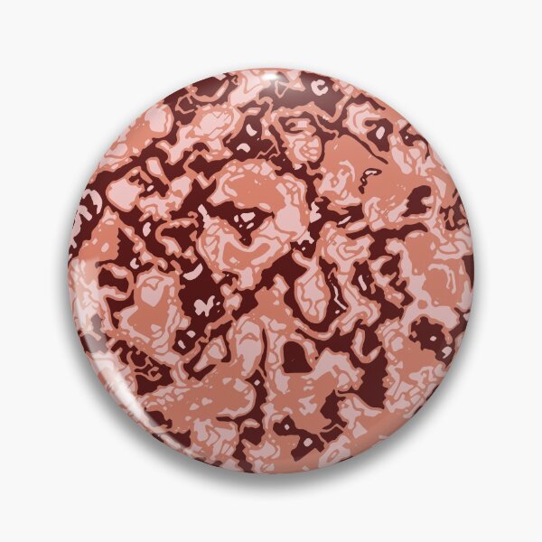 Item preview, Lush Lava Camouflage Artistic Cutout Patterns in Red and Orange Shades designed and sold by ShopieHome.