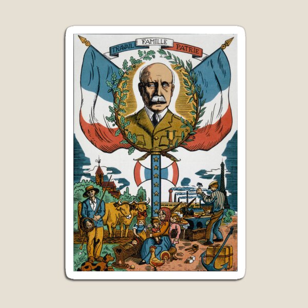 Item preview, PETAIN WORK FAMILY FATHERLAND VICHY FRANCE PROPAGANDA designed and sold by thewaywewere.