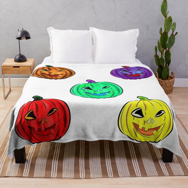 Item preview, Halloween Pumpkin Sticker Packs Spooky Colorful designed and sold by laurasgallery.
