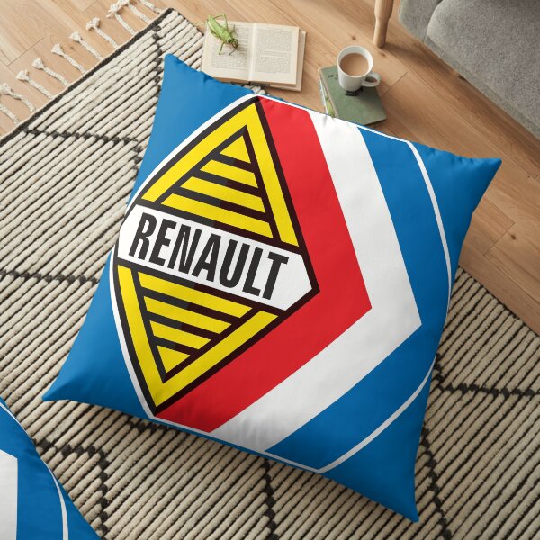 Emblème Renault Sport - Formule Renault, Gordini - Imprimé T-shirt petit format Coussin de sol