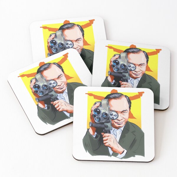 Item preview, John Woo - An illustration by Paul Cemmick designed and sold by TIGERDAVER.