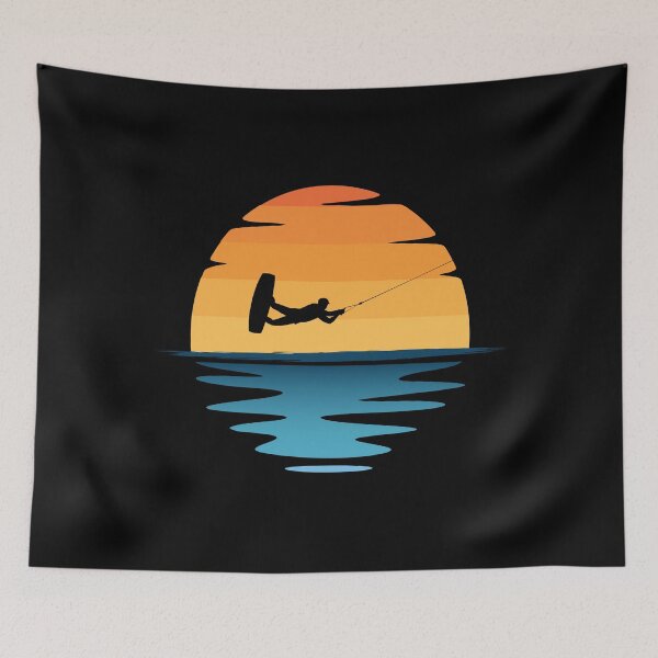 Item preview, Wakeboarder Sunset designed and sold by kudostees.