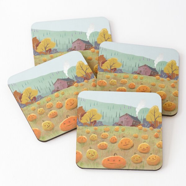 Item preview, Happy Pumpkin Patch | Halloween Illustration designed and sold by Rudy  Faber.