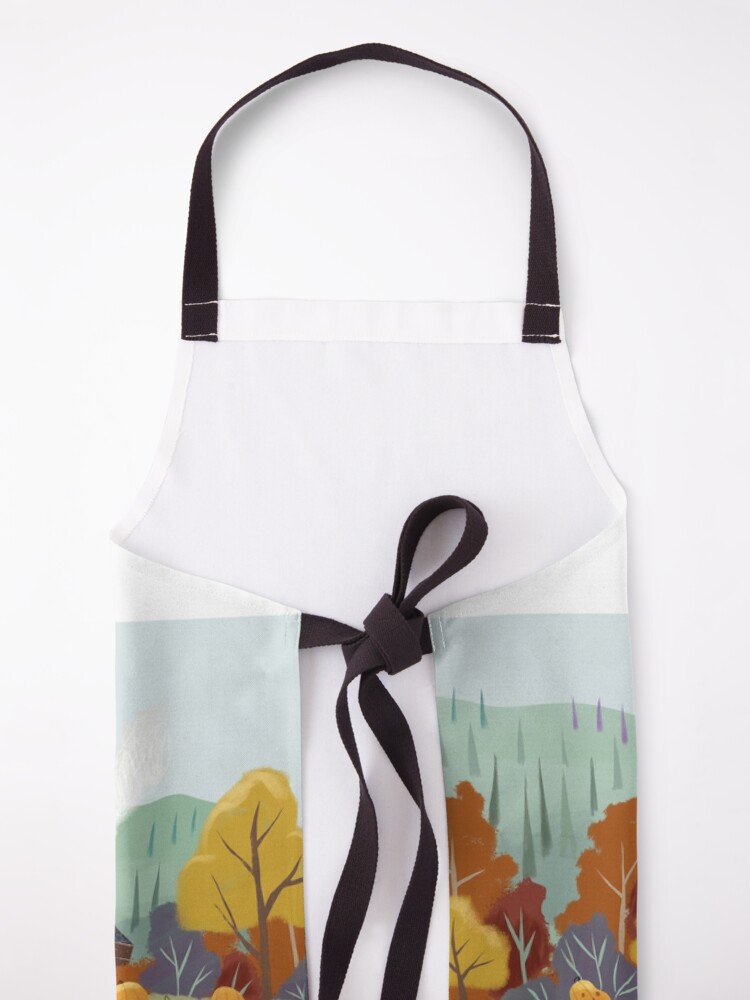 Alternate view of Happy Pumpkin Field Apron