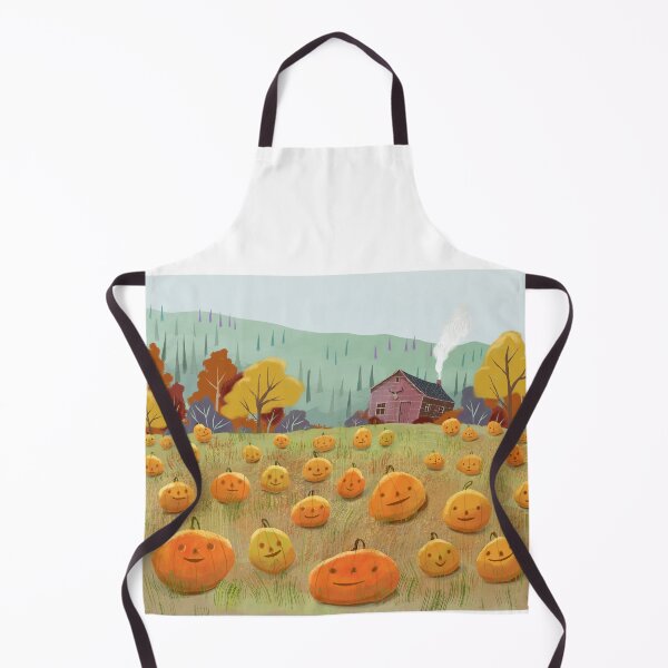 Item preview, Happy Pumpkin Patch | Halloween Illustration designed and sold by Rudy Faber.