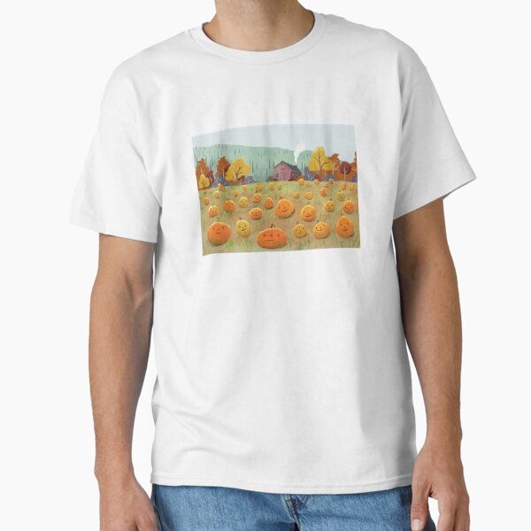 Item preview, Happy Pumpkin Patch | Halloween Illustration designed and sold by Rudy  Faber.
