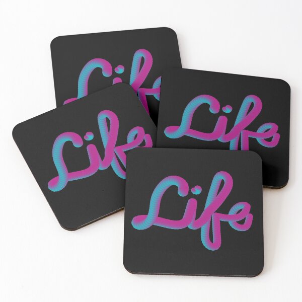 Item preview, 3d letters "life" designed and sold by magenta-dream.