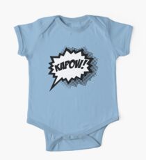 COMIC POW! Speech Bubble, Comic Book Explosion, Cartoon One Piece - Short Sleeve