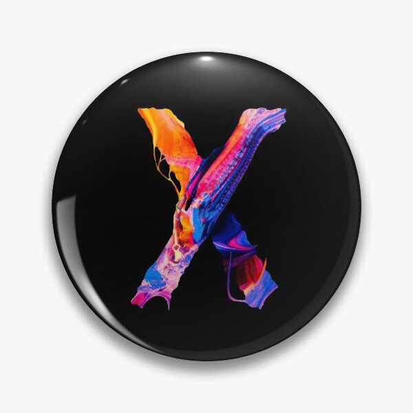 Item preview, Watercolor letter X designed and sold by Printedarts.