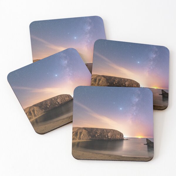 Item preview, Papagayo beach at night with milky way designed and sold by iCimages.net.