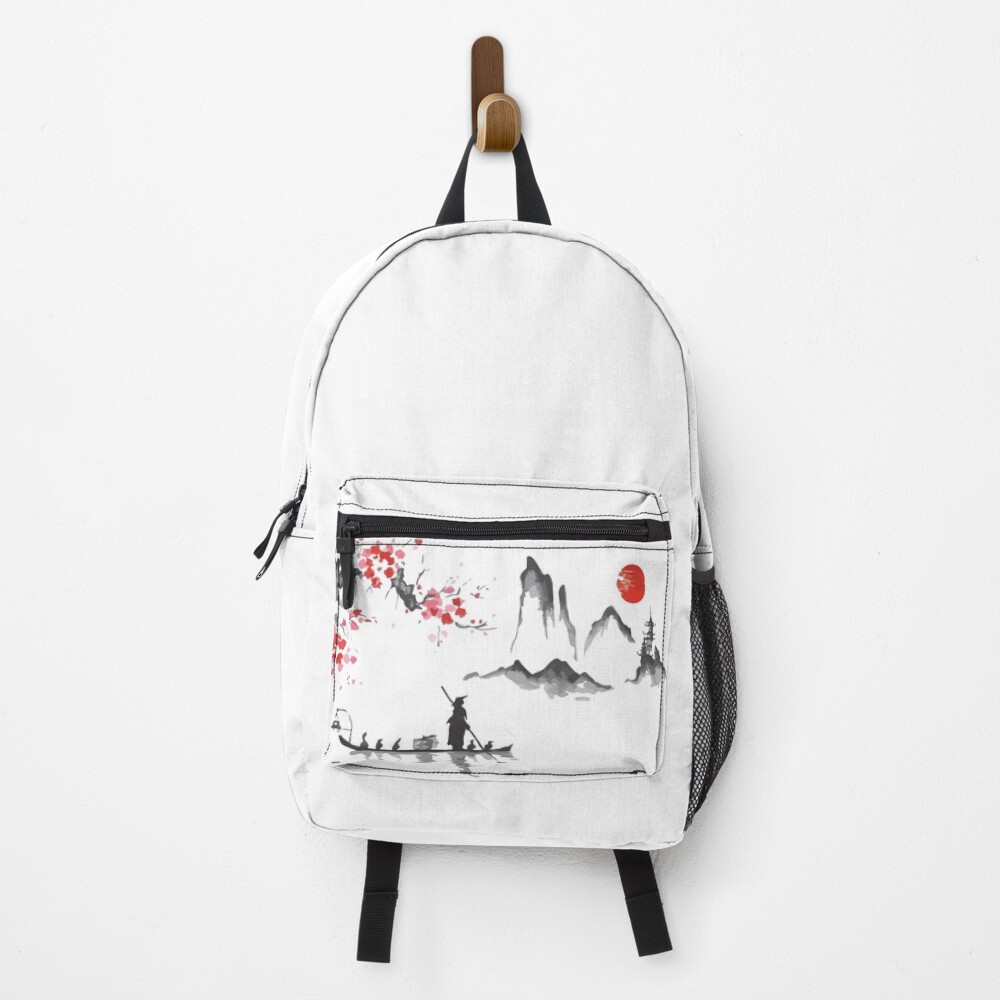 Vista previa del artículo con la obra «Mochila», diseñado y vendido por RisingTE.