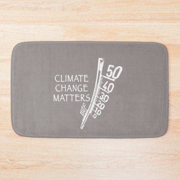 Item preview, climate change matters white designed and sold by -Holy-Chicken-.
