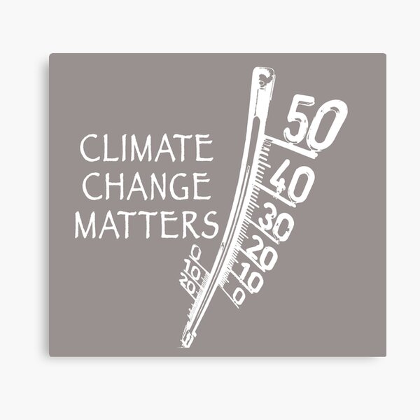 Artikel-Vorschau von climate change matters white, designt und verkauft von -Holy-Chicken-.