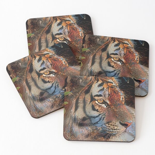 Item preview, Tiger designed and sold by StudioCorvid.