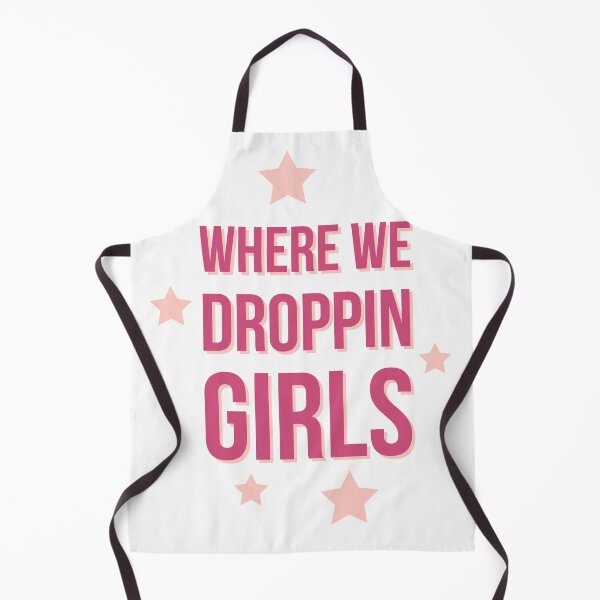 Item preview, Where we droppin girls - pink - pinky - funny designed and sold by Tropical Blood.
