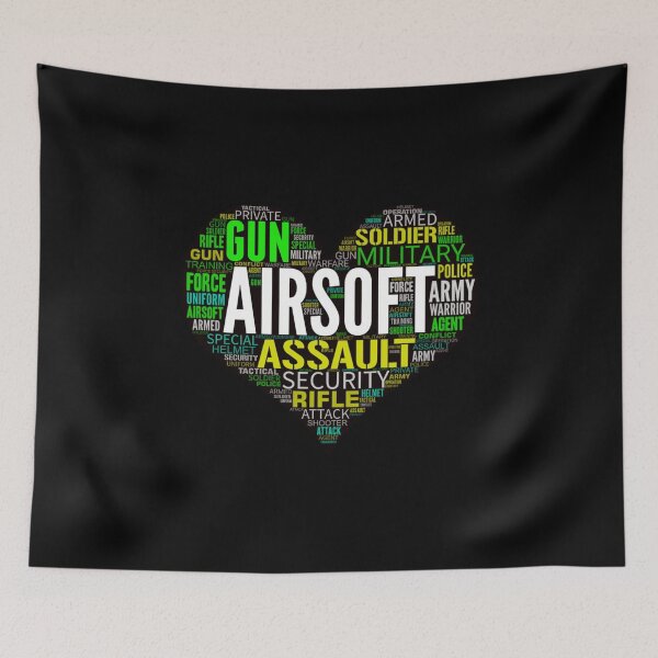 Item preview, Airsoft Lover Gun Player Funny Gift designed and sold by TastefulTees.
