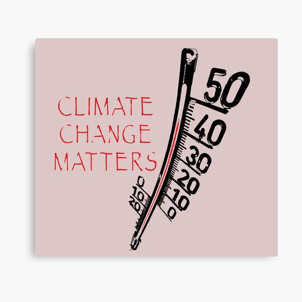 Artikel-Vorschau von climate change matters red, designt und verkauft von -Holy-Chicken-.