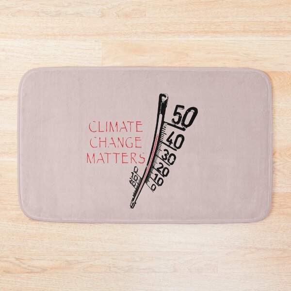 Item preview, climate change matters red designed and sold by -Holy-Chicken-.